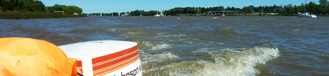 Curso de conductor náutico. Pasear en lancha por el Río de la Plata